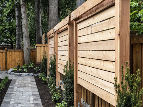 fence and paving stone patio vancouver