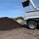 Turf blend lawn top soil bulk delivery